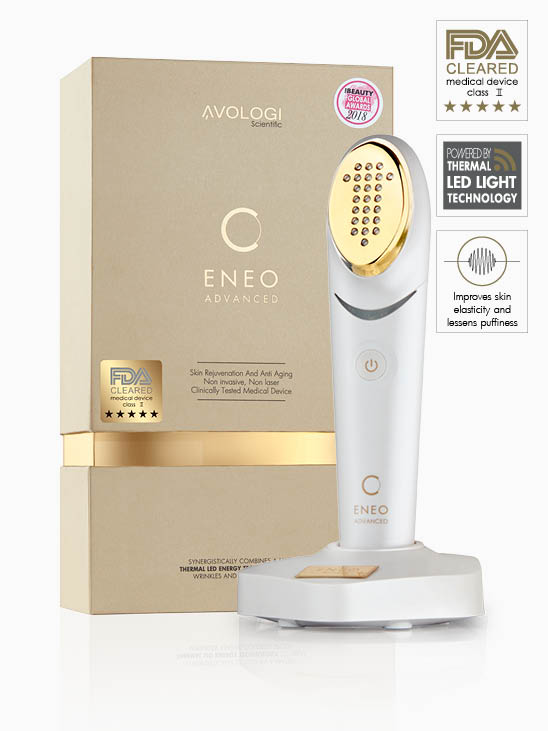 Eneo Advanced medical device for skin rejuvenation and anti-aging from Avologi Scientific.
