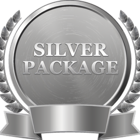 Silver package badge for spa services, showcasing premium offerings at Orasempre Spa.
